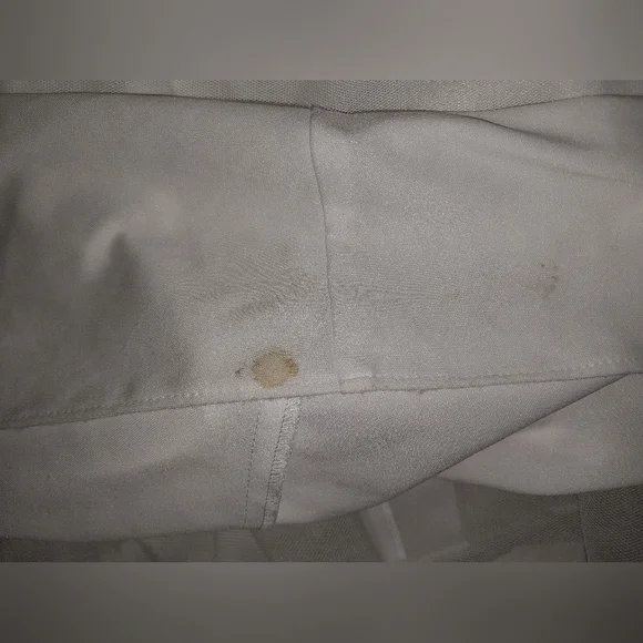 Blondie Nights by Stacy Sklar Navy Blue/ White Tulle Halter Formal Dress Size 7 - Picture 16 of 16